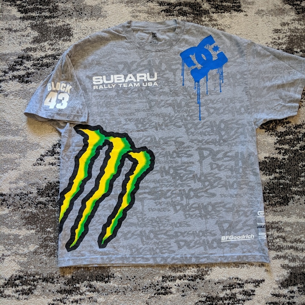 DC Ken Block Subaru shirt